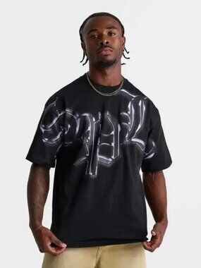 Men's Supply & Demand Venosta T-Shirt Tee - Black - Medium